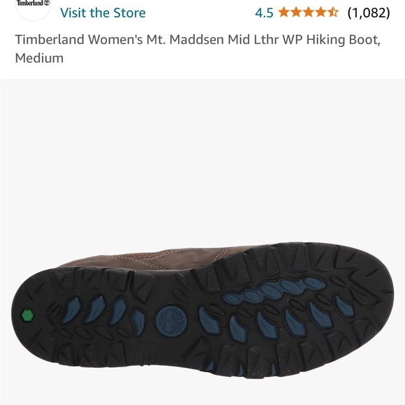 Timberland women’s mt maddsen hiking shoes - Picture 7 of 8